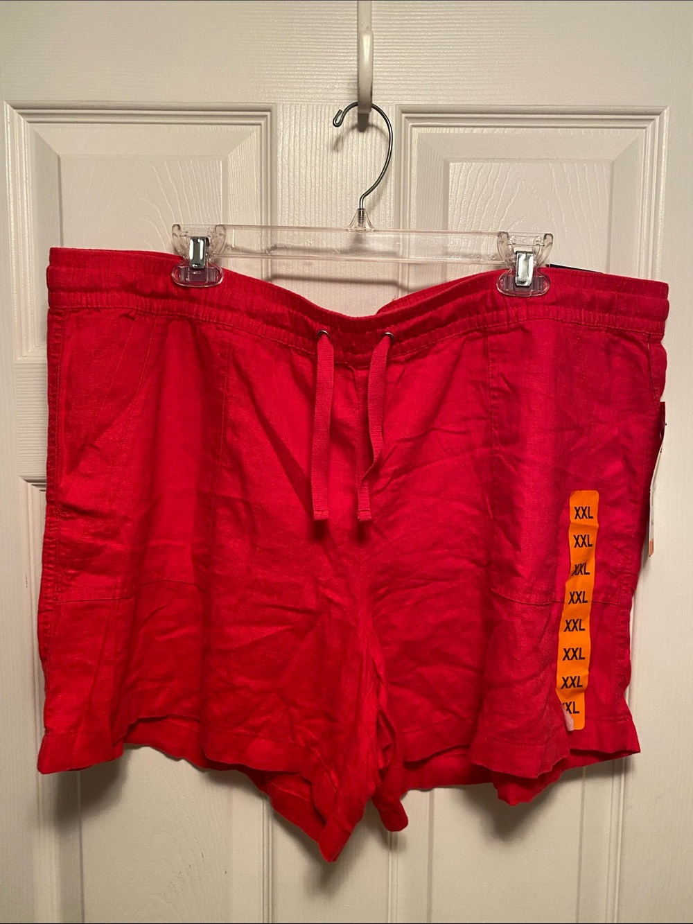 Nautica Rose Coral Drawstring Athletic Shorts…size XXL